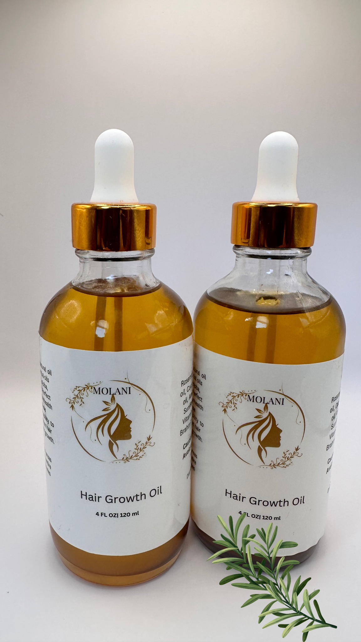 *GOLD EDITION*MOLANI Hair Growth Oil (4oz)